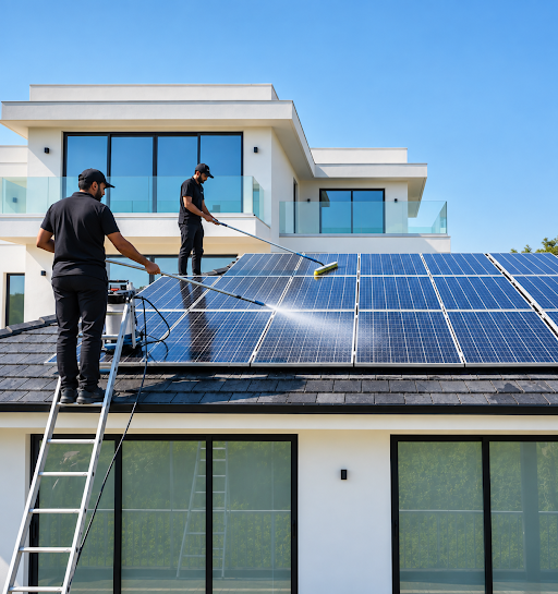 V RAJESWARI Residential Solar Installation