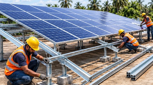 URITI MADHAVI LATHA Residential Solar Installation
